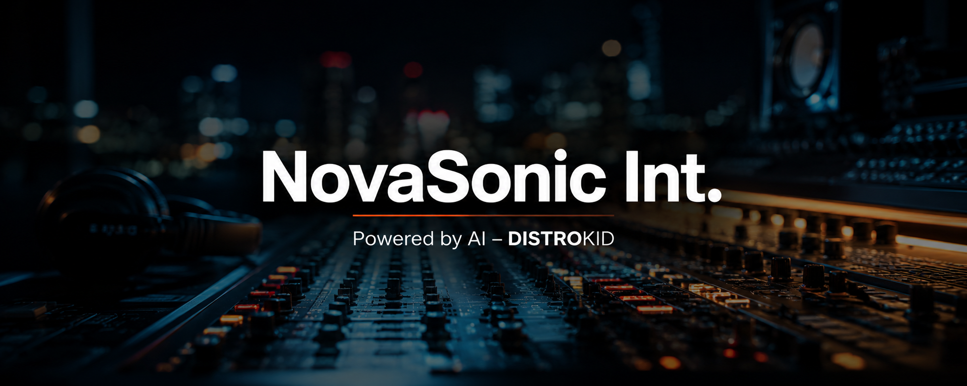 NovaSonic Int. — Powered by AI, distributed via DistroKid