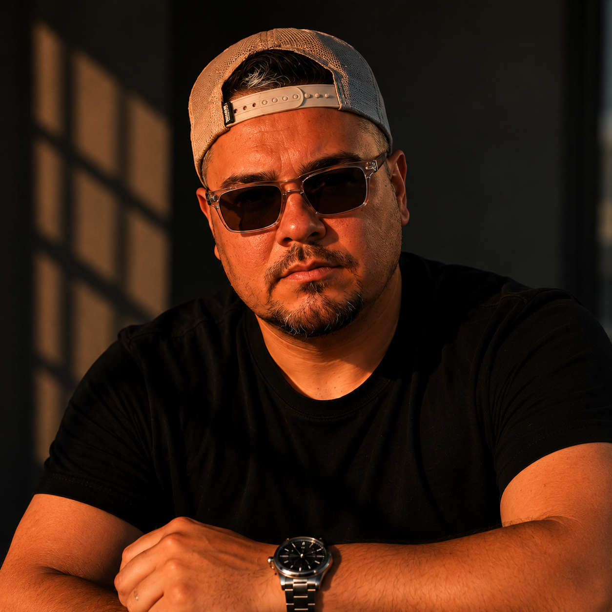 TIMO RECORD — STUDIO PORTRAIT